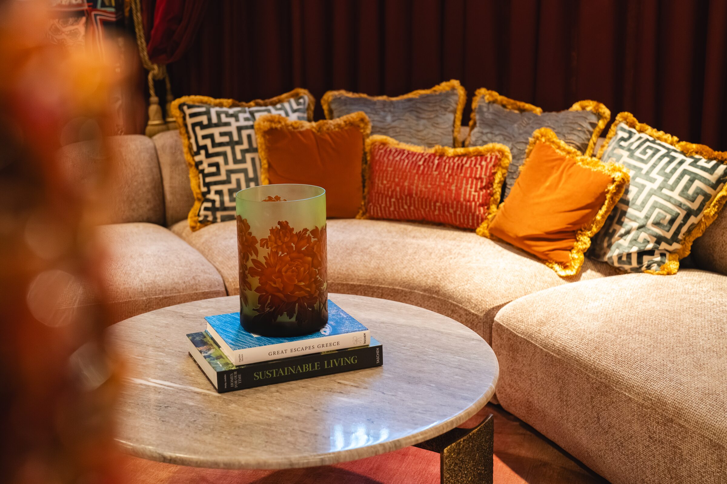 Le Salon by Maison Moghadam — banquette seating